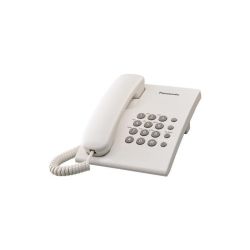 Telefon stacjonarny Panasonic KX-TS500PDW biały