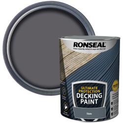 Ronseal 39160 Ultimate Protection Decking Paint Slate 5 litre