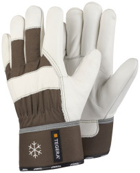 Rękawice robocze rozmiar: 10 materiał: Skóra zastosowanie: Odporność na zimno