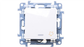 Simon 10 Przycisk /Dzwonek/ Z Podświetleniem Led Biały Cd1l.01/11