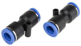 Adapter gwintowany prosty typu rura – rura, 10 barów