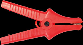 WAKRORE32K09 Alligator clamp, 11 kV 32 A, red K-09