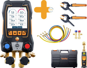 Zestaw Smart Vacuum testo 0564 3558 ciśnienie, temperatura z zestawem węży napełniających