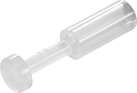 Zaślepka, seria: NPQP, rozmiar rury: 4mm, PP, dł. całkowita: 27.5mm