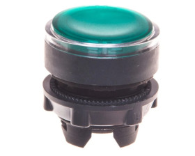 Napęd przycisku zielony z podświetleniem z samopowrotem ZB5AA38