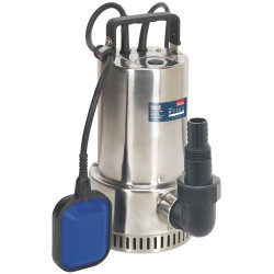 Sealey WPS250A Submersible Stainless Water Pump Automatic 250L/min 230V