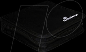 BOX50 Media storage wallet for 24 discs, nylon, black
