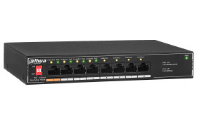 SF1008LP - switch PoE 4-port + 4 RJ45