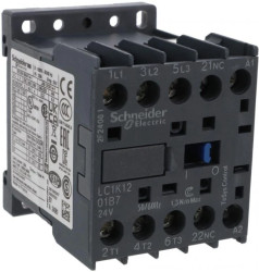 Stycznik mocy 12A 3P 24V AC 0Z 1R LC1K1201B7