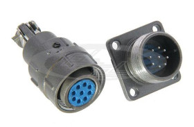 CX16Z9F złącze przemysłowe 9-pin gn+wt DS1110-06-09 CONNFLY