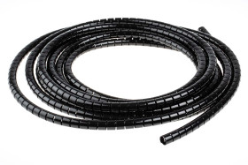 Spiralna owijka kablowa Czarny zakres 8 → 10mm RS PRO Nylonowy