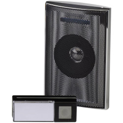 Heidemann 70846 HX Wireless Door Bell Set Recordable, USB, 200m Range