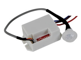 Perel Mini pir motion detector - build in - 12 vdc