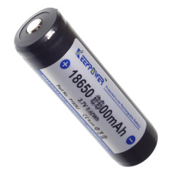Akumulator 18650 PCM 3400mAh 3,7V 8A LI-JON KEEPPOWER 64mmX18mm 1szt.