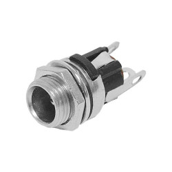Gniazdo DC 5,5/2,5 do obudowy metalowe