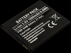 13431 Smartphone battery for Samsung devices, Li-Ion, 1800 mAh