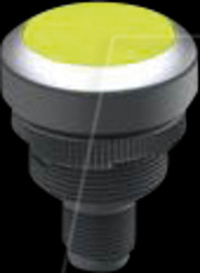 1.10.011.001/0440 Pushbuttons, RAMO 22 T, 1 NO, M12, color: Yellow
