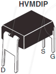 IRLD024PBF MOSFET, N-Ch 60V 2.5A 0.1R, HVMDIP