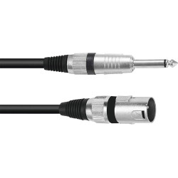 Omnitronic 3022519D SP-7870060 black audio & video cable assemblies