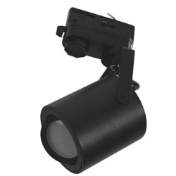 Oprawa sufitowa Nilso czarna szynoprzewód 3-fazowa