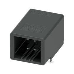 Listwa stykowa PCB 4-pinowe raster: 3.81 mm 2-rzędowe Phoenix Contact Mocowanie do lutowania falowego160 V Bez osłony