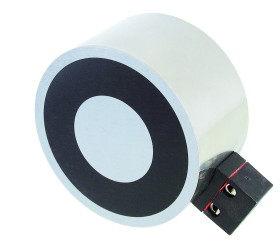 Elektromagnes przytrzymujący 12V dc 3600N średnica 100mm DC wysokość 43mm