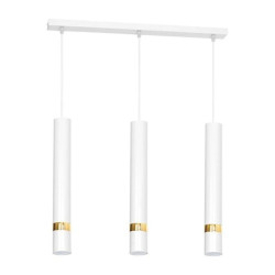 Lampa wisząca JOKER WHITE/GOLD 3xGU10 MLP6082 Milagro
