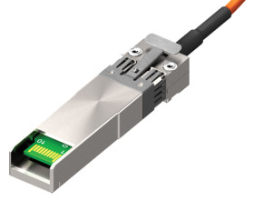 SFP cable assembly plug to plug 1M