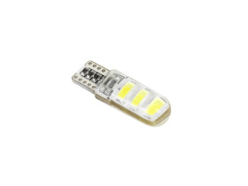 Lampa samochodowa LED T10 Canbus 6 xSMD 5730, 12V , biała