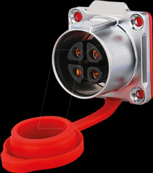 IC01-24P402 Industrial coupling - S1 - Power, 4-Pin