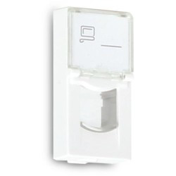 ADAPTER GETFORT 1 MOD 1XRJ45 MOSAIC 22.5x45mm