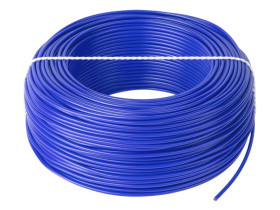 Przewód LgY 1x0,5 H05V-K niebieski 100m