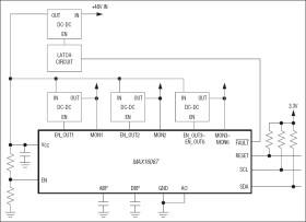 6-Channel, Flash-Configurable System Manager with Nonvolatile Fault Registers