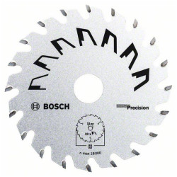 Bosch 2609256D81 Precision Carbide Saw Blade 85x15mm 20 Cogs Durable