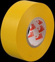 VDE insulating tape, 25 m, width: 25 mm, yellow