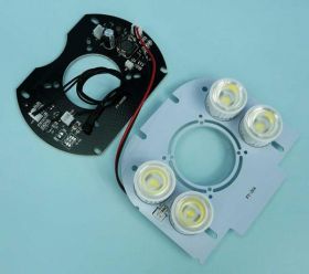 MODUŁ OŚW.IR 4-DIODY 98x83mm 4x1W WC