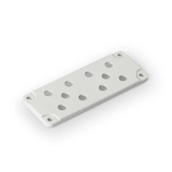 Pokrywa boczna Cubo O 216x86mm rozmiar F2 zawiera uszczelkę PUR 10xM16 PC F2172