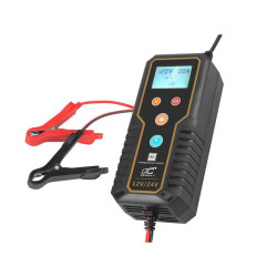 Prostownik 12/24V 15A 2-150Ah automatyczny do kwasowych, AGM i żekowych / Lx1203