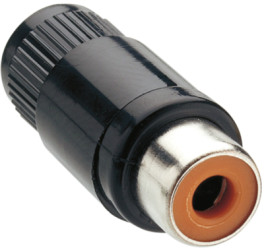 RCA jack, Cinchkupplung, 2 A, löten