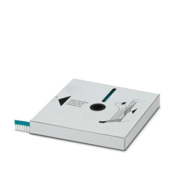 Tulejka kablowa izolacyjna 0,34mm2AI 0,34-8 TQ-B tulejki o długości 8mm, kolor turkusowy 3240249 /1000szt./