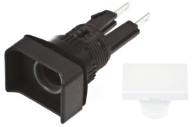 Lampka kontrolna do montażu panelowego 16mm Końcówka lutownicza APEM