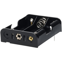 Comfortable BH-331P 3 x AA PCB Battery Holder