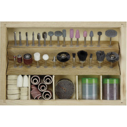 Basetech 1220977 Universal Cutting/Grinding/Polishing Set 3.2mm Shank