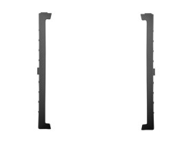 ARIA Ramka ozdobna do gniazd podwójnych czarny metalik RO-3U/33 OSPEL