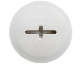 Zaślepka poliamidowa M40 IP68 z O-Ring SKINDICHT BLK-GL-M 40X1,5 jasnoszara 52006157