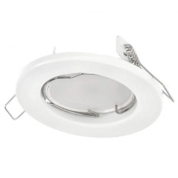 Punktowa oprawa sufitowa wpuszczana MURID White IP20 okrągła biała EDO777291