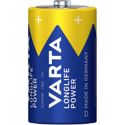 Varta 4920121111 Longlife Power D Battery 15800mAh 1.5V 20pcs