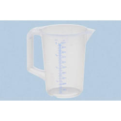 H&#xFC;nersdorff 936000 Graduated Beaker 1000ml PP Durable and Precise
