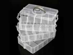 Pudełko organizer 30 przegród 25x16.5x18.5cm OR10