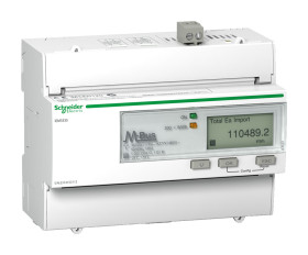 Miernik energii 3 -fazowy Schneider Electric 125 A, 99999999.9 kWh